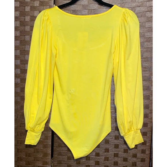 Lantern Sleeve Bodysuit- Size XS - Picture 5 of 5